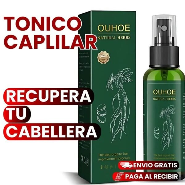 ¡Spray para Crecer el Pelo Ouhoe! Cabello más largo, fuerte y saludable ✅